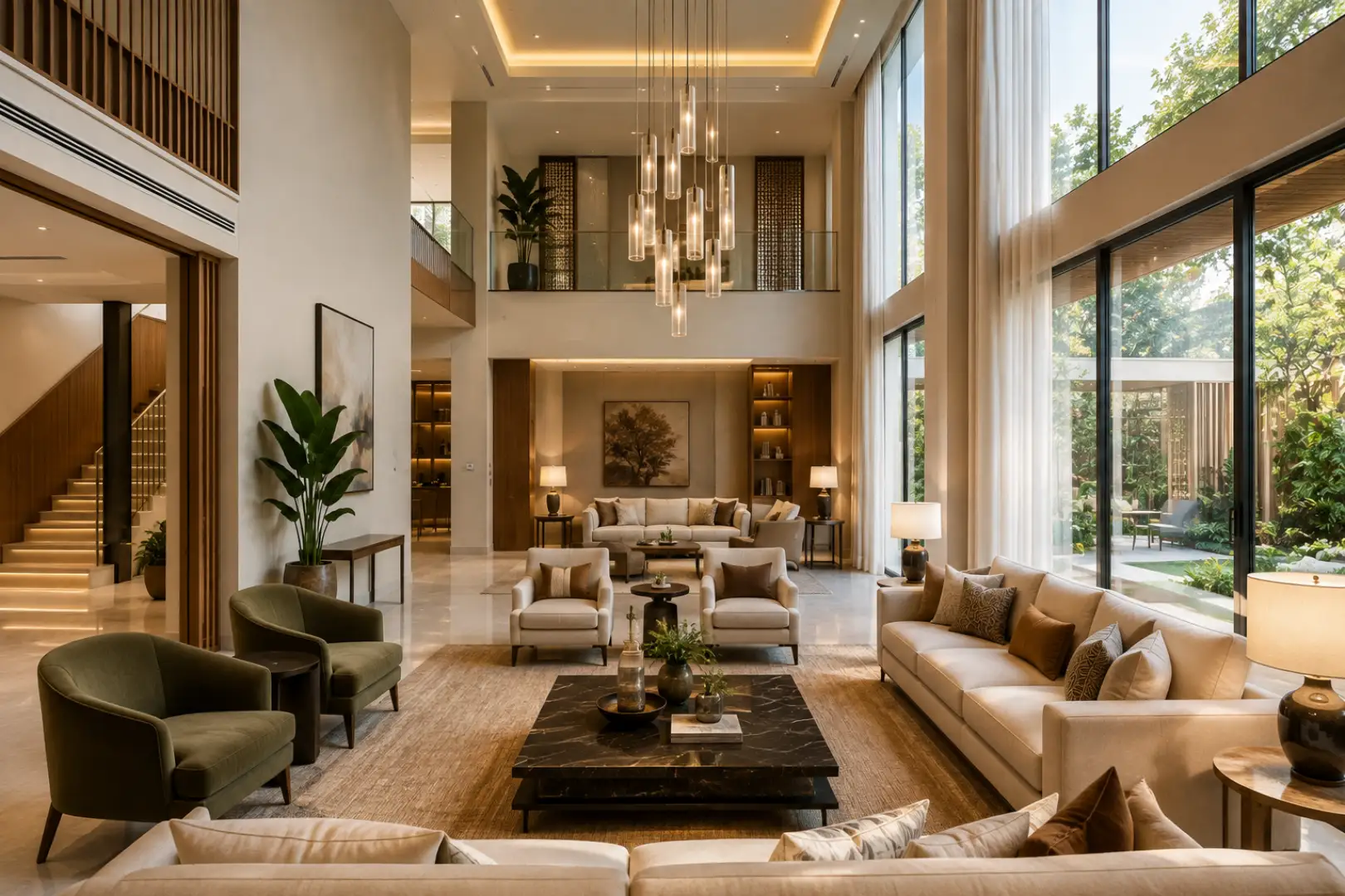 Luxury villa interior design, Bangalore, Innov8 Groups