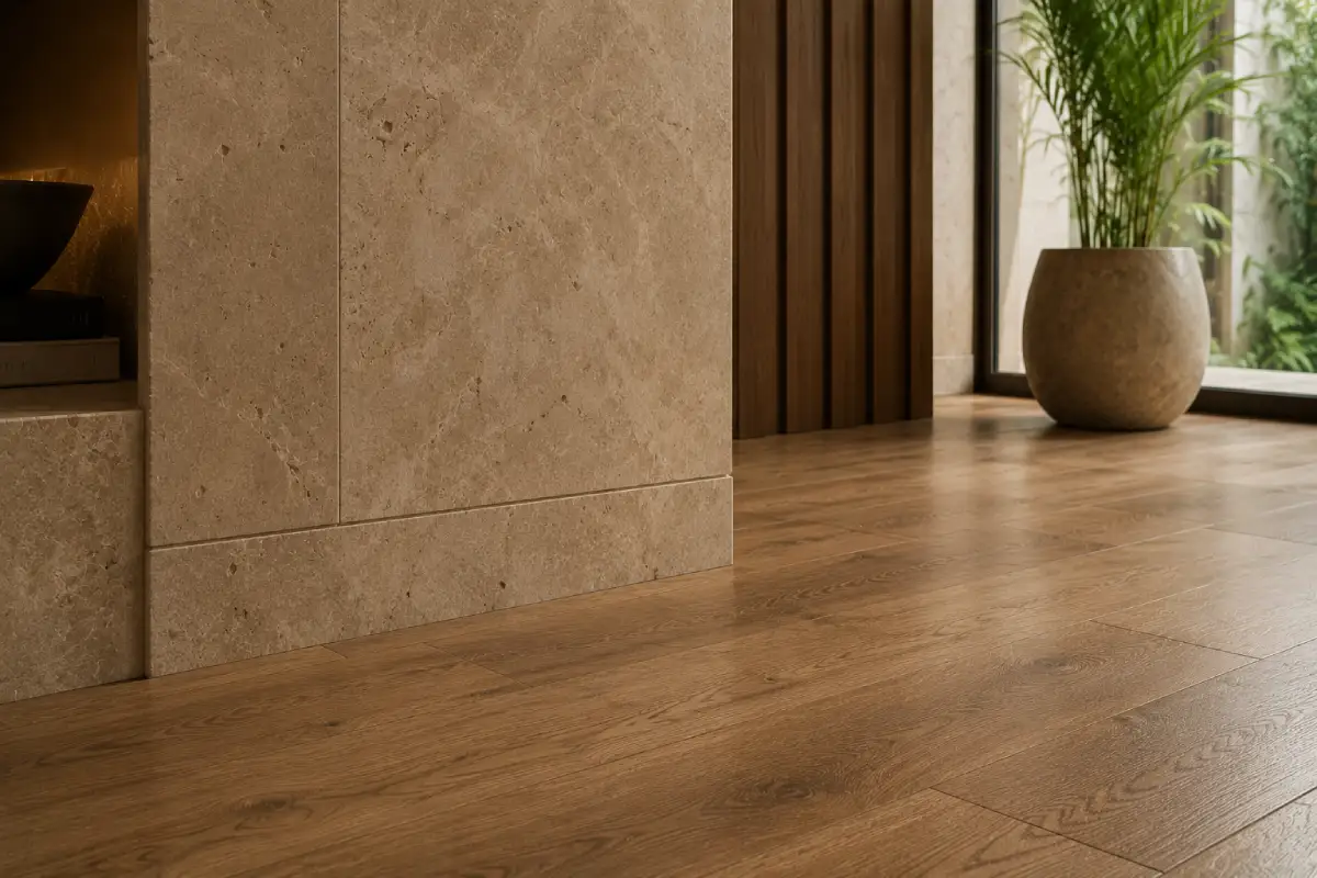 Premium materials and finishes for luxury villa interiors
