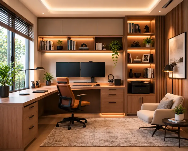 Bespoke home office interior design