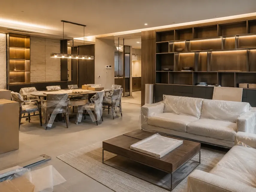 Turnkey interior project execution and final styling