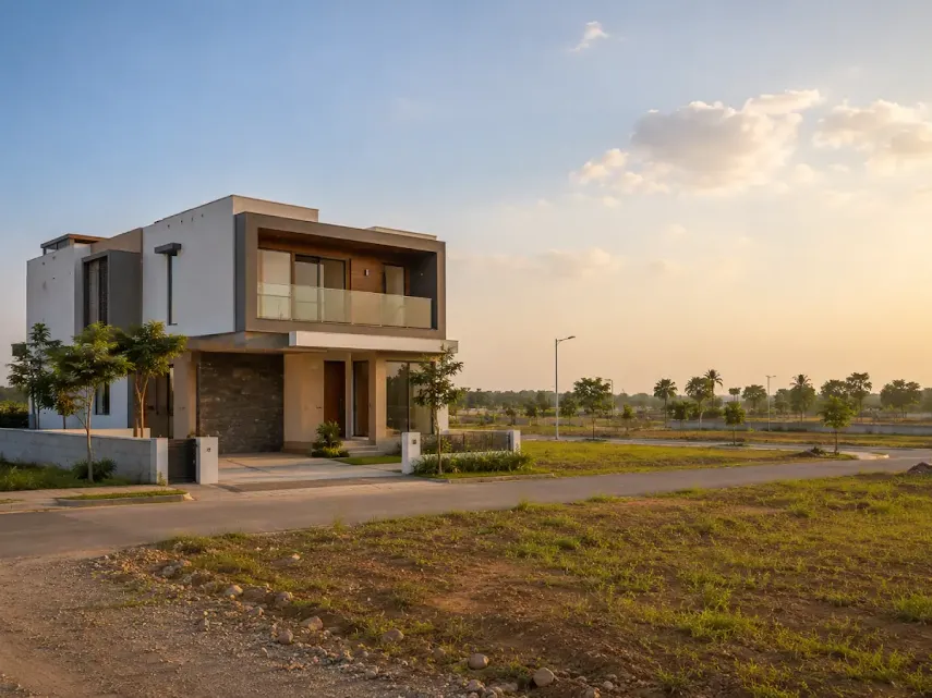 Hebbal residential development in North Bangalore