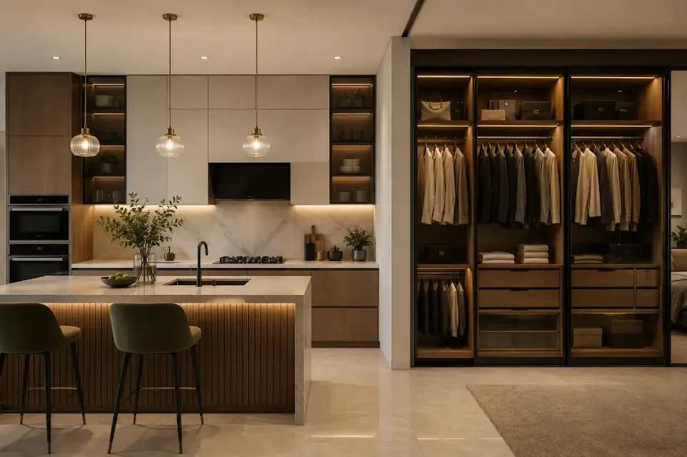 Interior design cost tiers from basic to premium