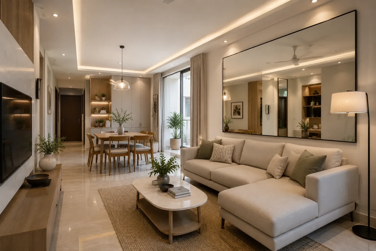 Premium interior design project near Sanjay Nagar, Bangalore — Innov8 Groups